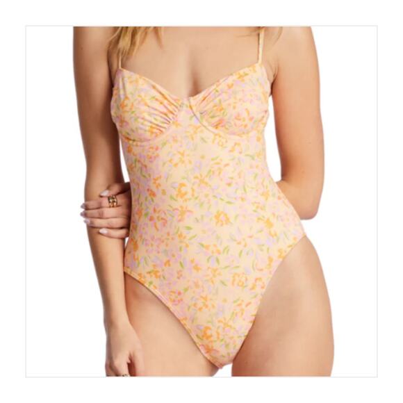 Billabong Other - Billabong Women’s Sweet Oasis One Piece Swimsuit Size Large Beach Summer NWT